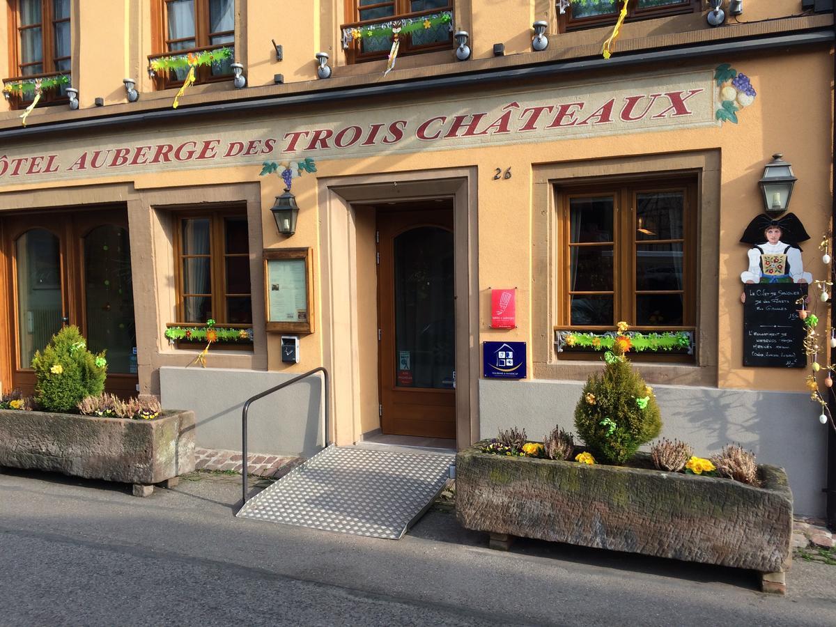 אגויסהיים Auberge Des Trois Chateaux מראה חיצוני תמונה
